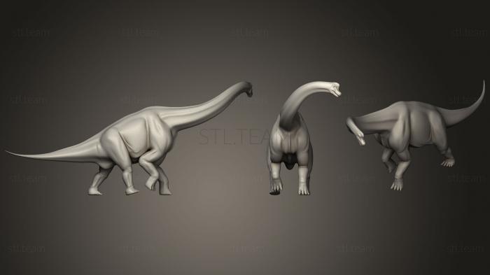 Статуэтки животных Брахиозавр